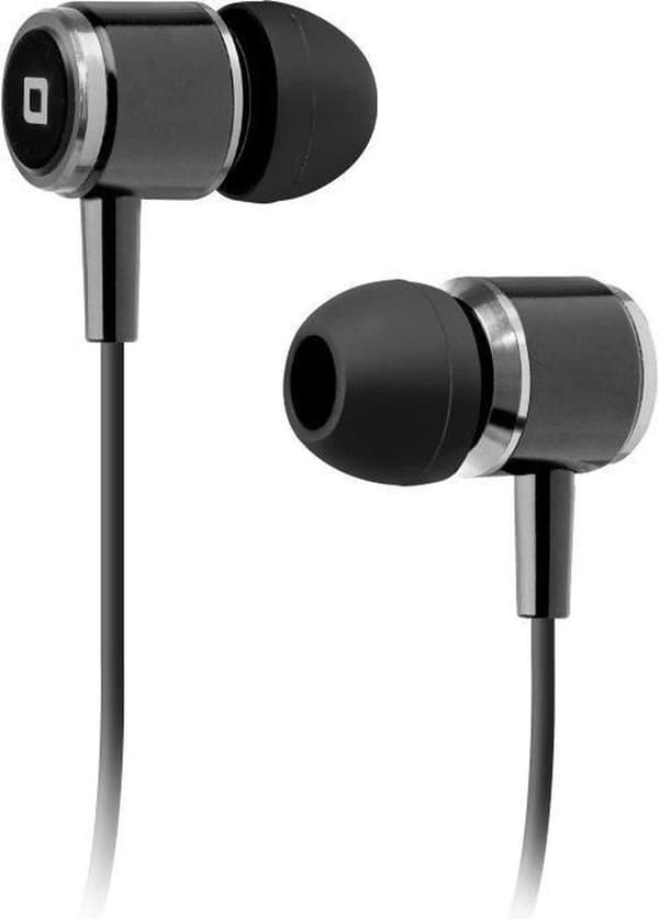 Stereo earset Type-C-kontakt med mikrofon, svart färg