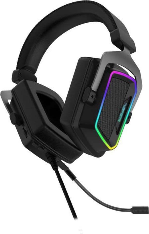Patriot Viper V380 - Gaming Headset -Virtual 7.1 Surround Sound - PC Gaming - ENC Mikrofon - Full Spectrum RGB