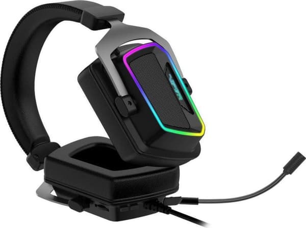 Patriot Viper V380 - Gaming Headset -Virtual 7.1 Surround Sound - PC Gaming - ENC Mikrofon - Full Spectrum RGB