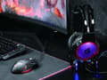 Miniatyrbild 4 av 4: Conceptronic Athan U1 - Headset - 7.1-kanals - cirkumaural - trådbunden - USB - svart (ATHAN01B)