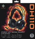 Miniatyrbillede 7 af 11: DELTACO GAMING GAM-105 Gaming headset - 50 mm element - LED - Sort