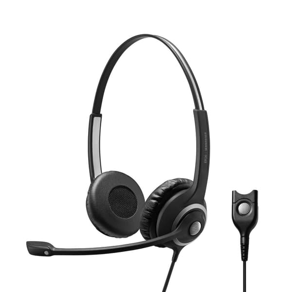 EPOS I SENNHEISER IMPACT SC 262 - 200 Series - Headset - on-ear - trådbunden - USB - svart, silver