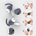 Miniatyrbild 4 av 5: Sport EarHooks Apple AirPods Pro Vit