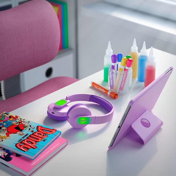 Philips TAK4206 - Bluetooth Kids -kuulokkeet - Korvassa kiinnitettävä äänenvoimakkuuden rajoitus - Vaaleanpunainen