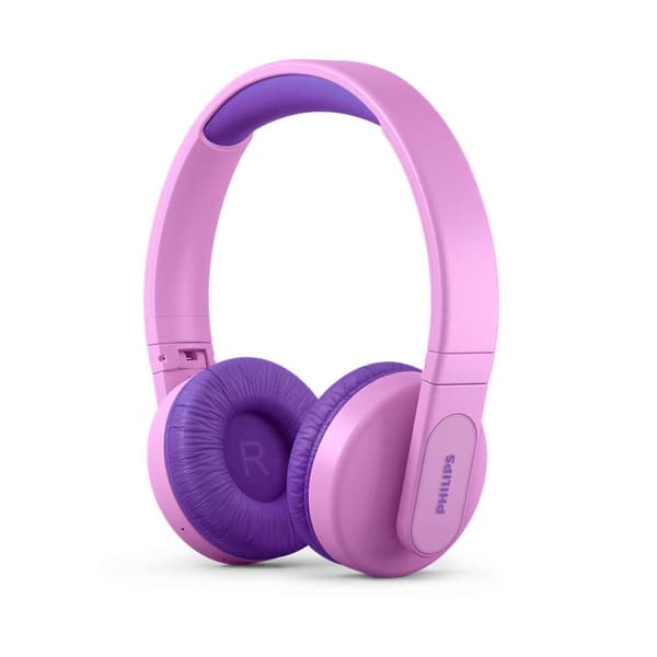 Philips TAK4206 - Bluetooth Kids -kuulokkeet - Korvassa kiinnitettävä äänenvoimakkuuden rajoitus - Vaaleanpunainen