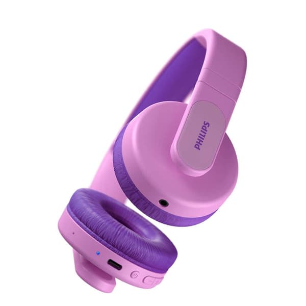 Philips TAK4206 - Bluetooth Kids -kuulokkeet - Korvassa kiinnitettävä äänenvoimakkuuden rajoitus - Vaaleanpunainen