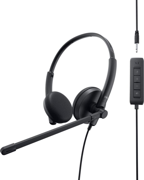 Dell Stereo Headset WH1022 - Headset - kablet - USB