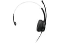 Pikkukuva 2 / 4: Lenovo 100 - Kuulokkeet - korvalla - langallinen - USB-A - musta - IdeaPad 3 15, 3 15ITL06, Legion 5 15, ThinkCentre M70, M90, ThinkPad L15 Gen 2, P14