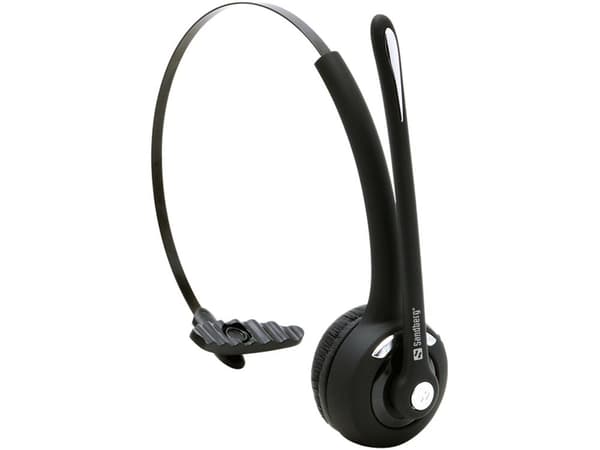 Sandberg 126-23 høretelefoner/headset Trådløst pandebånd Kontor/opkaldscenter Bluetooth Sort