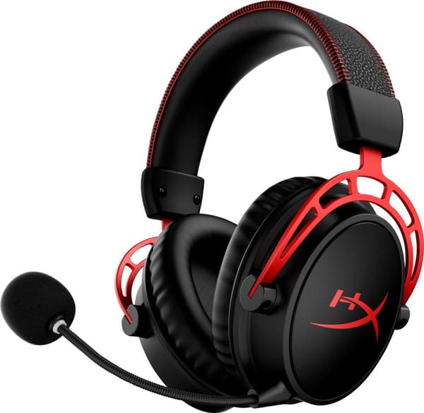 HyperX Cloud Alpha Wireless Gaming Headset - Sort/Rød
