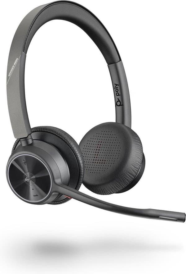 POLY Voyager 4320 UC kuulokemikrofoni USB Type-A Bluetooth musta