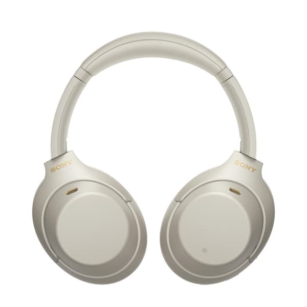 Sony WH-1000XM4 - Trådløse over-ear hovedtelefoner med støjreduktion - sølv