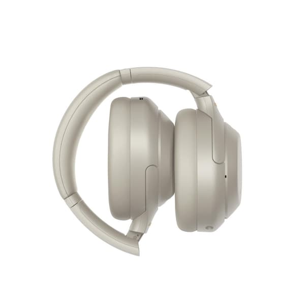 Sony WH-1000XM4 - Trådløse over-ear hovedtelefoner med støjreduktion - sølv