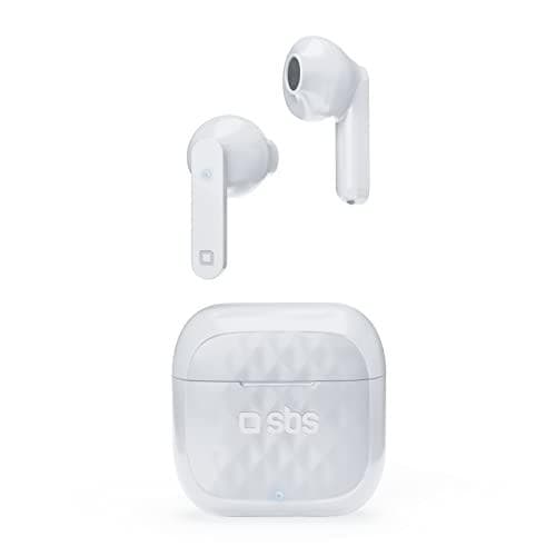 SBS TWS Air Free Headphones True Wireless Stereo (TWS) In Ear Calls/Music Charging Station White (TEEARAIRFREETWSBTW)