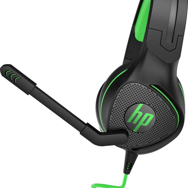 HP Pavilion 400 - Kuulokkeet - täysikokoinen - pystysuora - langallinen - 3,5 mm:n liitin - haponvihreä (4BX31AA#ABB)