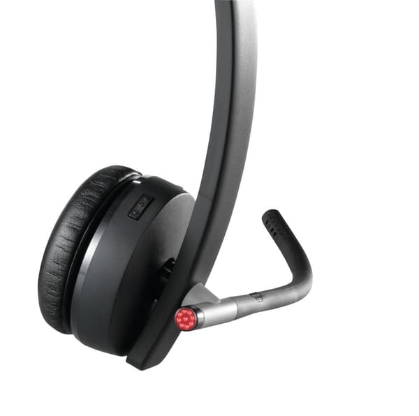 Logitech Wireless Headset Mono H820e - Kuulokkeet - On-Ear - DECT - langaton