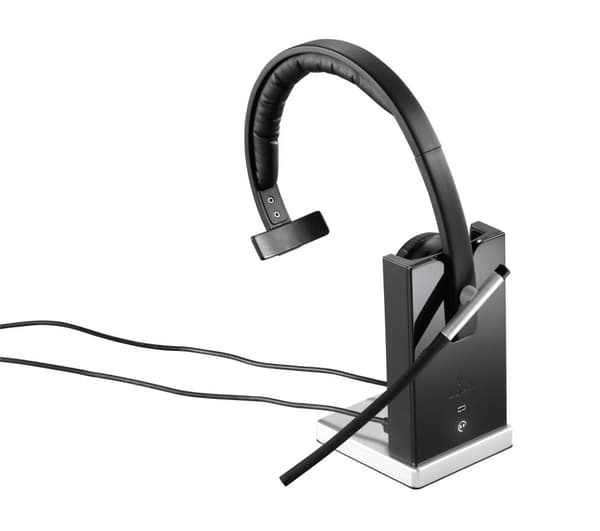 Logitech Wireless Headset Mono H820e - Kuulokkeet - On-Ear - DECT - langaton