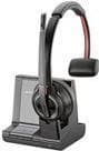 Plantronics Savi W8210/A, UC Monaural Pandebånd Sort, Grå