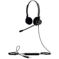 Miniatyrbild 4 av 5: GN Jabra Jabra BIZ 2300 USB Microsoft Lync Duo - Headset - över örat (2399-823-109)