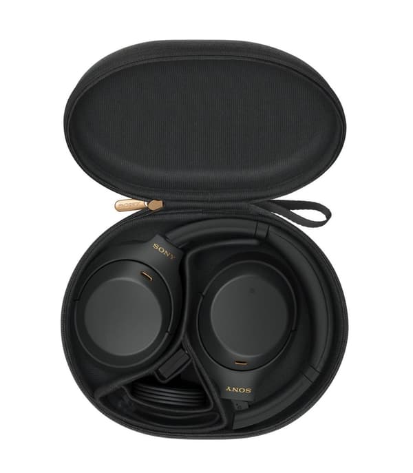 Sony WH-1000XM4 - Langattomat kuulokkeet, joissa melunvaimennus - musta