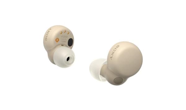 Sony LinkBuds S - Trådløse støjreducerende øretelefoner - Ecru