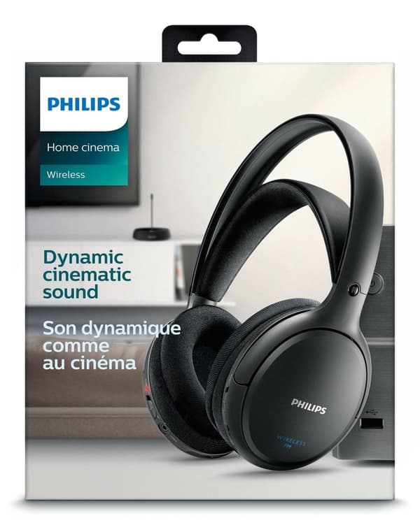 Philips SHC5200 - Trådlösa hörlurar - Svart