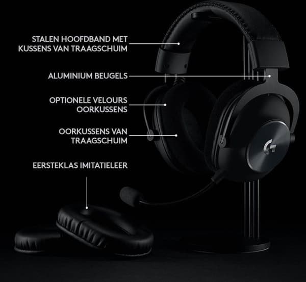 Langattomat Logitech G PRO X LIGHTSPEED -peli- ja esport-kuulokkeet