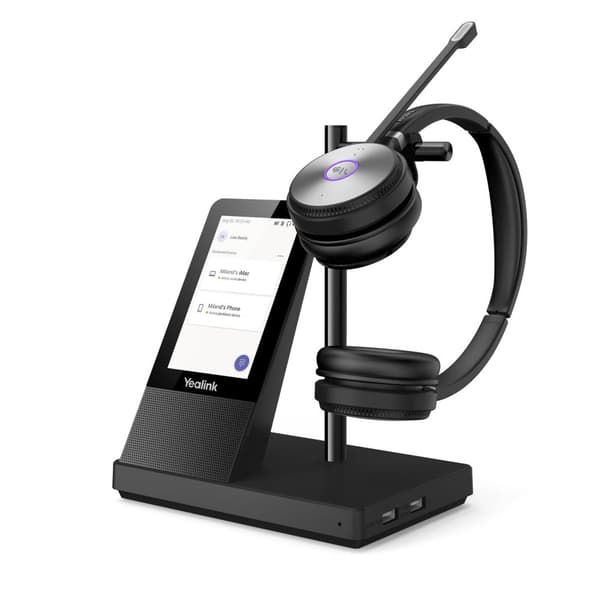 Yealink WH66 DECT trådløst headset DOBBELT TEAM