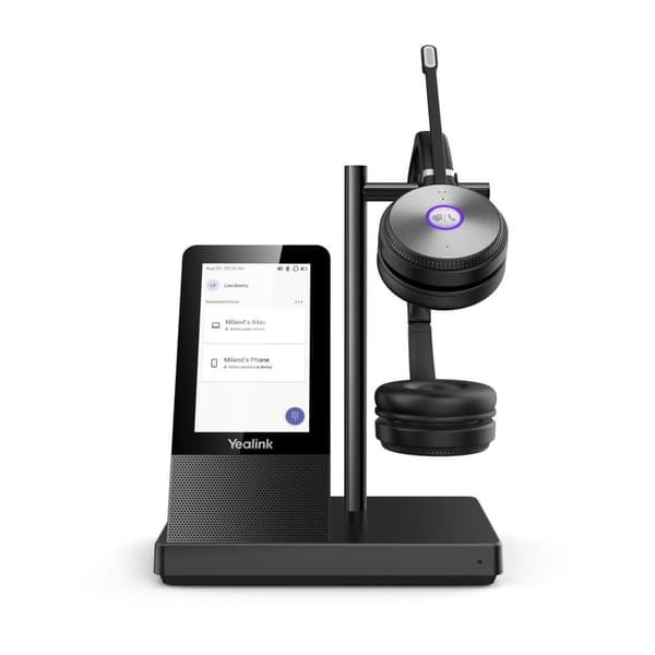 Yealink WH66 DECT trådløst headset DOBBELT TEAM