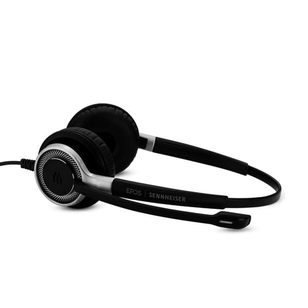 EPOS I SENNHEISER IMPACT SC 635 USB-C - headset - on-ear - kablet - aktiv støjreduktion - 3,5 mm stik, USB-C - sort, sølv