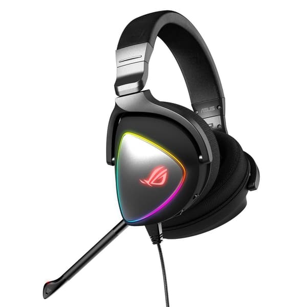 ROG Delta RGB gaming headset med Hi-Res ESS Quad-DAC