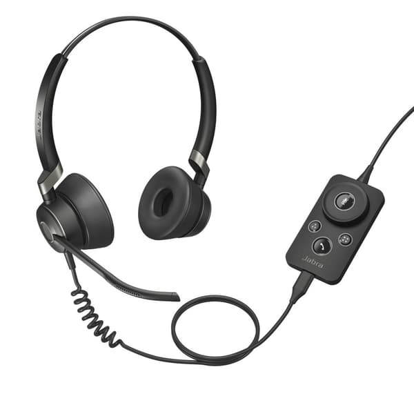 Jabra Engage 50 Stereo USB-C, - USB-C-liitäntä - 3-mikrofonitekniikka - Mukautettava tilailmaisin molemmissa kuulokkeissa - Integroitu ohjelmisto Toim
