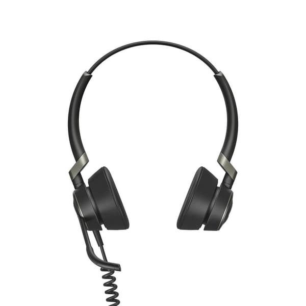 Jabra Engage 50 Stereo USB-C, - USB-C-anslutning - 3-mikrofonteknik - Anpassningsbar statusindikator på båda hörlurarna - Integrerad programvara Lever