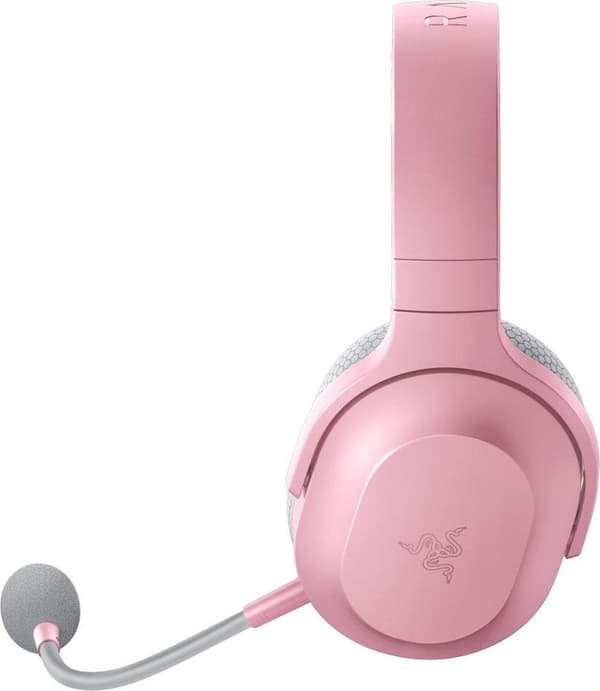 Razer Barracuda X (2022) trådløst gaming-headset - Quartz Pink (PC/PlayStation/Switch/Android)