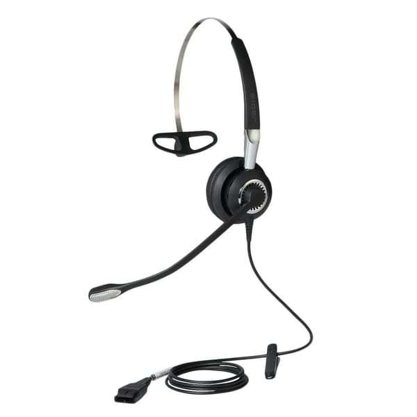 Jabra BIZ 2400 II Mono 3in1 Typ: 72, Ultra Noise Cancelling/ Mikrofonarm: FreeSpin (pannband, nackband, öronkrok), mono, sladd, Ultra Noise Cancelling