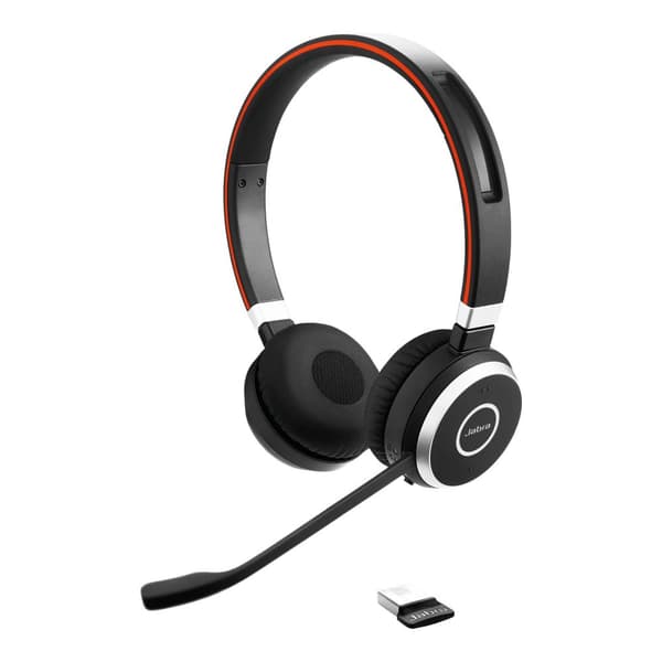 Jabra EVOLVE 65 UC Stereo Headset - Svart