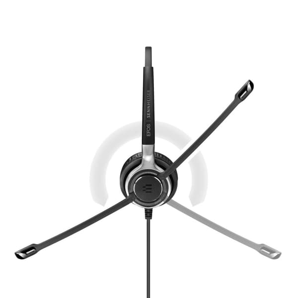 EPOS I SENNHEISER IMPACT SC 668 - Century - Headset - on-ear - kablet - sort med sølv