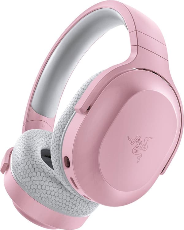 Razer Barracuda X langattomat pelikuulokkeet - kvartsin vaaleanpunainen