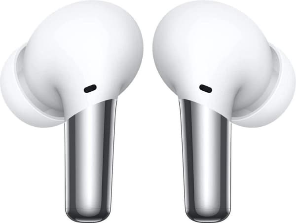 OnePlus - Wireless Buds Pro - Trådløse øretelefoner - Bas boost funktion - Inklusiv opladningsetui - Hvid