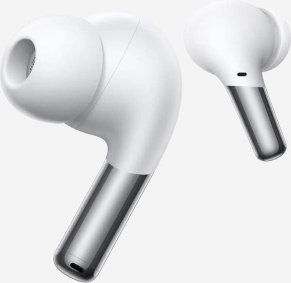 OnePlus - Wireless Buds Pro - Trådløse øretelefoner - Bas boost funktion - Inklusiv opladningsetui - Hvid