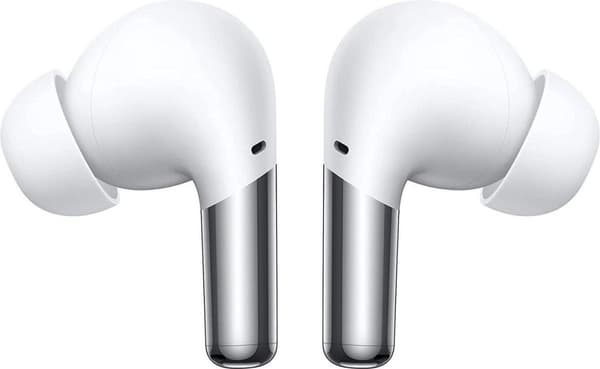 OnePlus - Wireless Buds Pro - Langattomat kuulokkeet - Basson boost -toiminto - Sisältää latauskotelon - Valkoinen