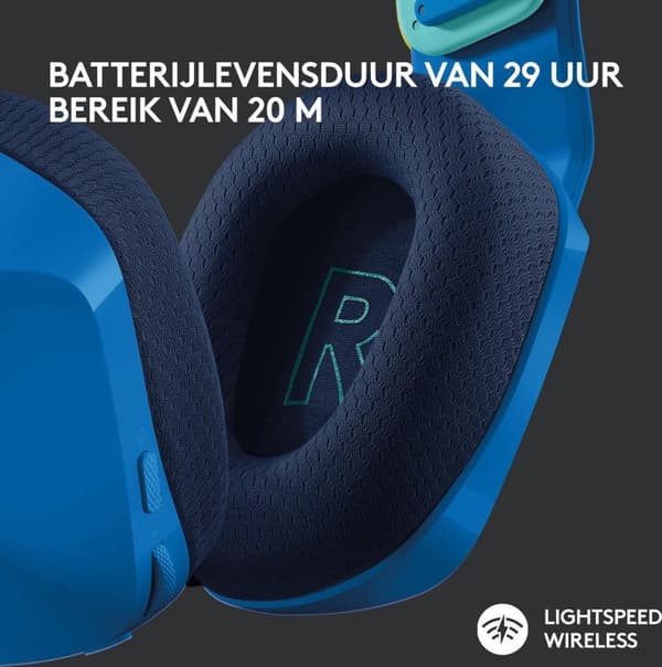 Logitech G733 LIGHTSPEED trådlöst spelheadset - PS5/PS4 & PC - Blå
