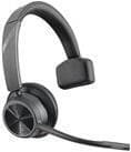 Poly Voyager 4300 UC Series 4310 - Headset - on-ear - Bluetooth - trådløs - USB-A - Zoom-certificeret