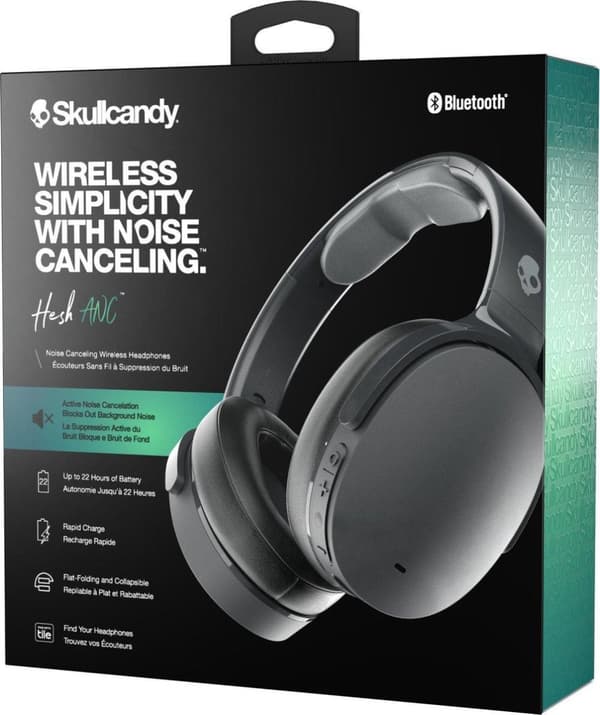 Langaton Skullcandy Hesh ANC korvasuojus - musta