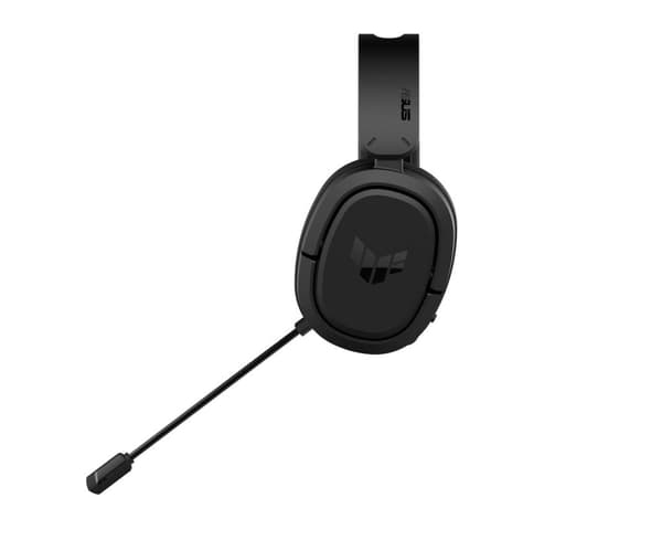 ASUS TUF Gaming H1 Wireless - Kuulokkeet - ympyrä - 2,4 GHz - langaton - musta