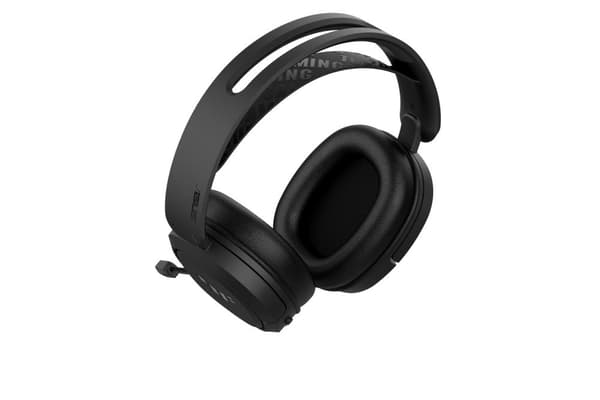 ASUS TUF Gaming H1 Wireless - Kuulokkeet - ympyrä - 2,4 GHz - langaton - musta