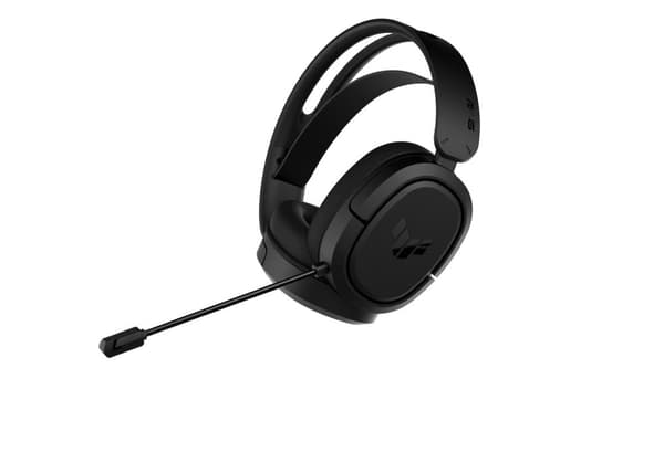 ASUS TUF Gaming H1 Wireless - Kuulokkeet - ympyrä - 2,4 GHz - langaton - musta