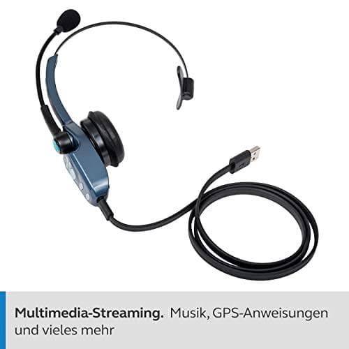 GN Jabra BlueParrott B250-XTS SE - Headset - on-ear - cabriolet - Bluetooth - trådlöst - aktiv brusreducering (204426)