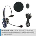 Miniatyrbild 2 av 6: GN Jabra BlueParrott B250-XTS SE - Headset - on-ear - cabriolet - Bluetooth - trådlöst - aktiv brusreducering (204426)