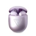 Miniatyrbild 1 av 3: GUESS TWS Bluetooth Hörlurar Triangle Logo Docking Station - Lila